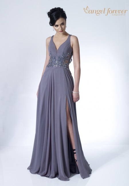 Angel Forever Chiffon Prom Dress / Evening Dress Front
